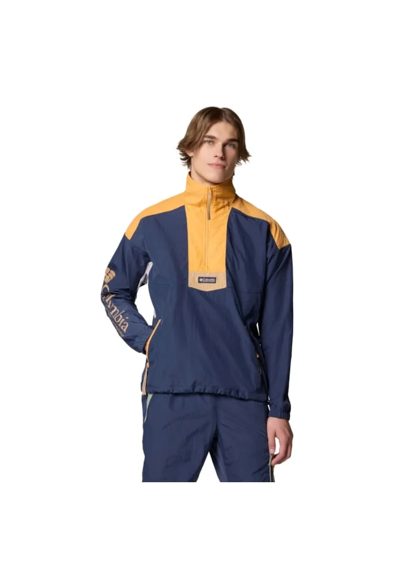 Jacheta  Riptide II, poliester, bleumarin/galben