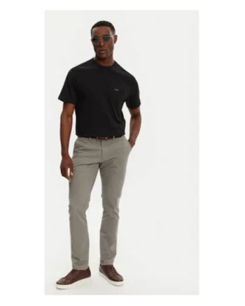 Tricou regular fit cu, Negru