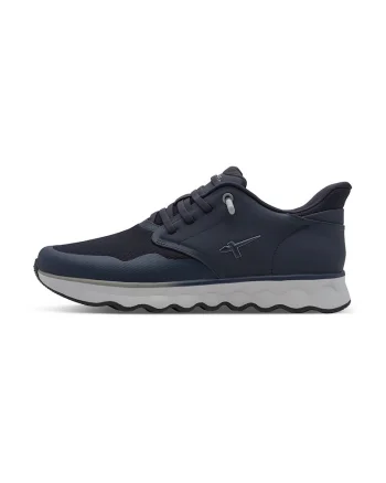 Pantofi sport cu insertii de plasa, Bleumarin
