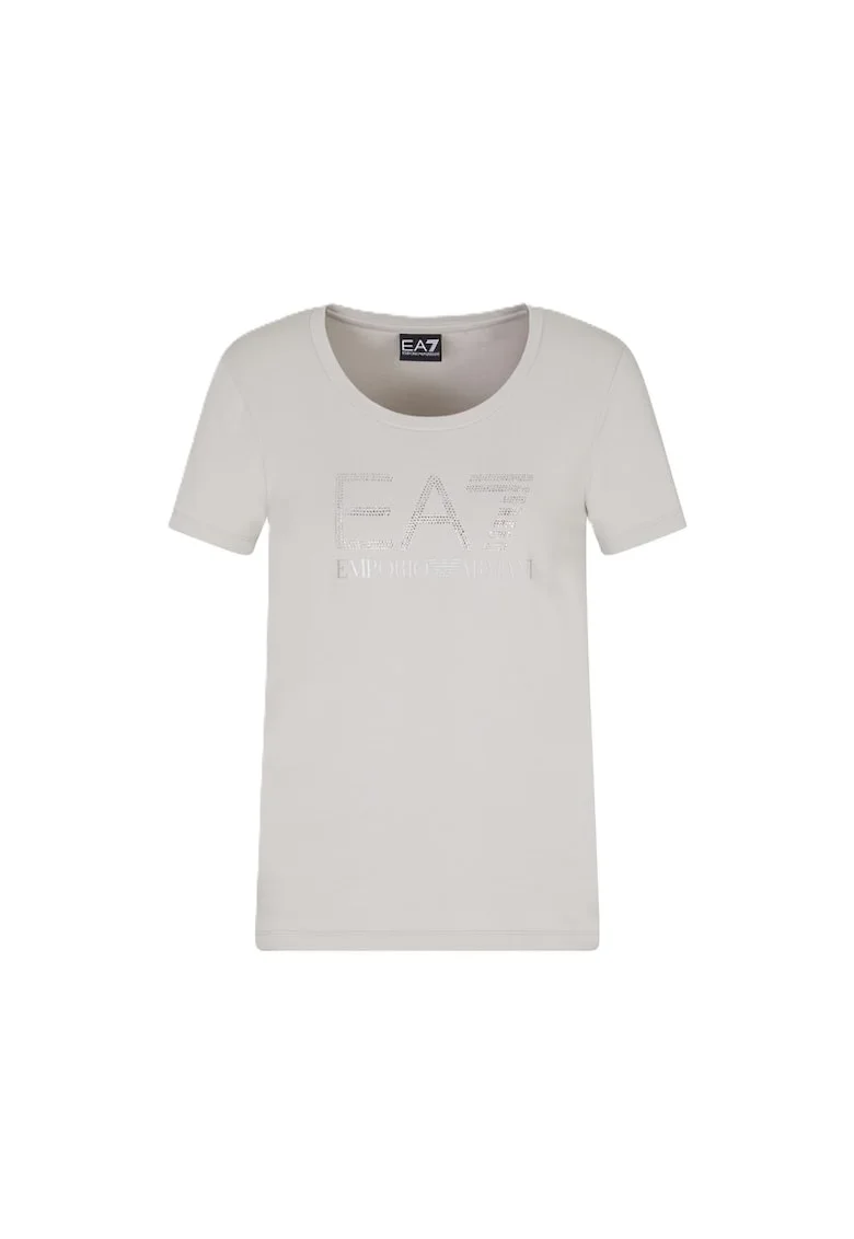 Tricou  TRAIN LOGO SERIES W TEE SS RN FANCY STRASS-7W000536-AF10373-MC056