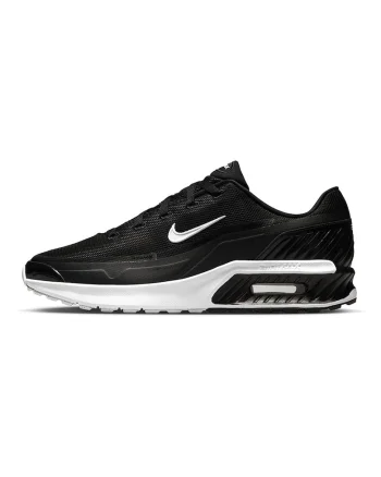 Pantofi sport Air Max Bia low-cut cu garnituri din material sintetic, Negru/Alb optic