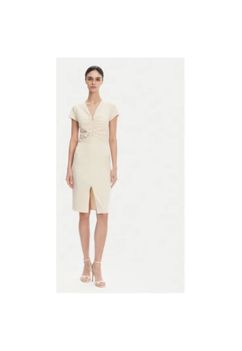 Rochie dama  CFC0123774003, Poliester, Roz, Bej