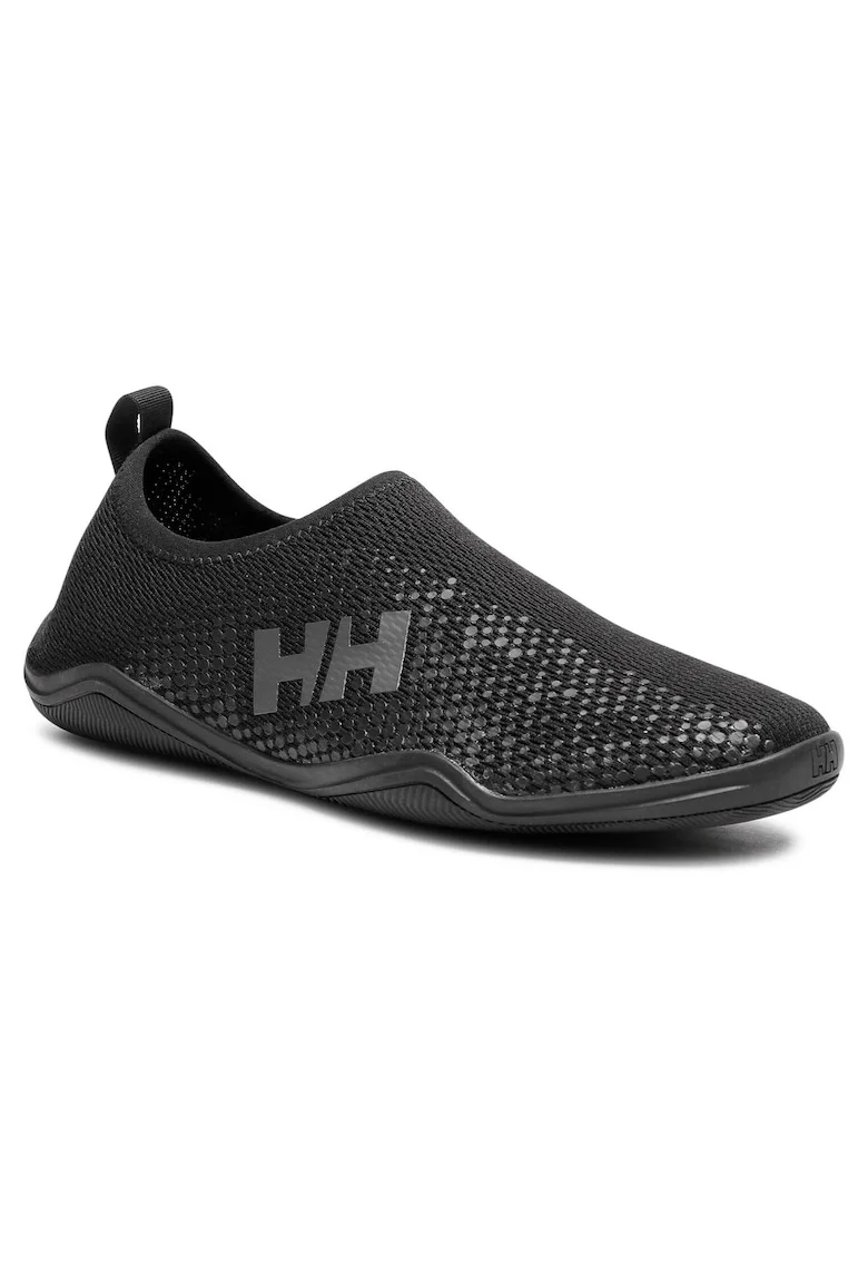 Pantofi pentru sporturi nautice  11555, Textil, Negru