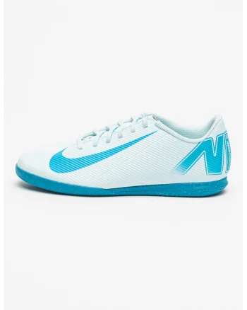 Pantofi Vapor 16 Club din piele ecologica cu imprimeu logo contrastant, pentru fotbal, Albastru glaciar