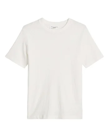Marc O'Polo, Tricou regular fit din bumbac organic, Alb