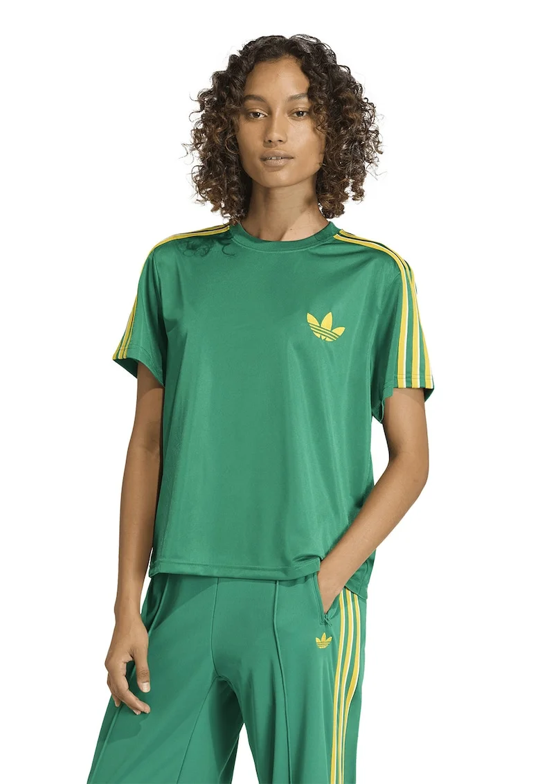 Tricou cu logo Firebird Tee, Verde aquamarin