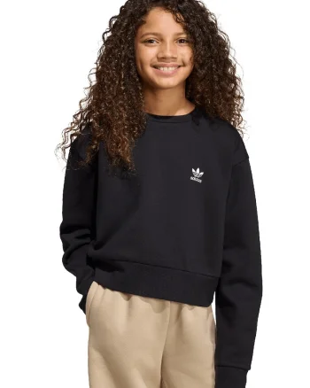 Bluza de trening cu croiala lejera si logo discret, Alb/Negru