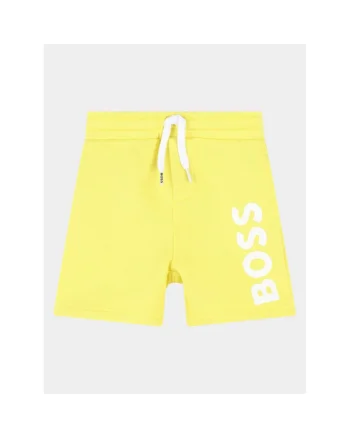 Pantaloni scurti baieti,  303626969, Bumbac, Galben, Galben
