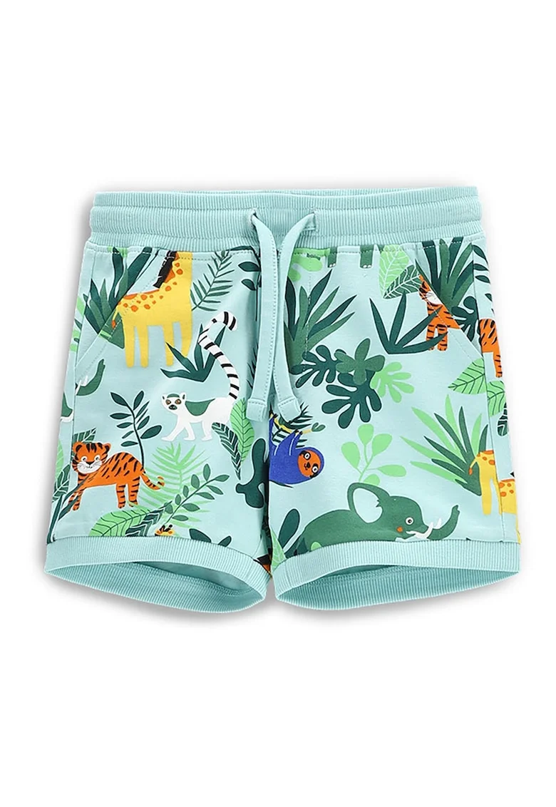 Pantaloni scurti sport baieti  WC5121503TBN, Bumbac/Elastan, Verde, Verde