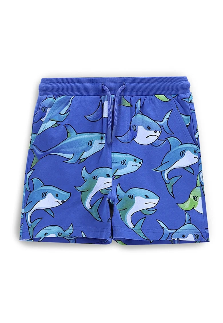 Pantaloni scurti sport baieti  WC5121401IBK, Bumbac, Albastru, Albastru