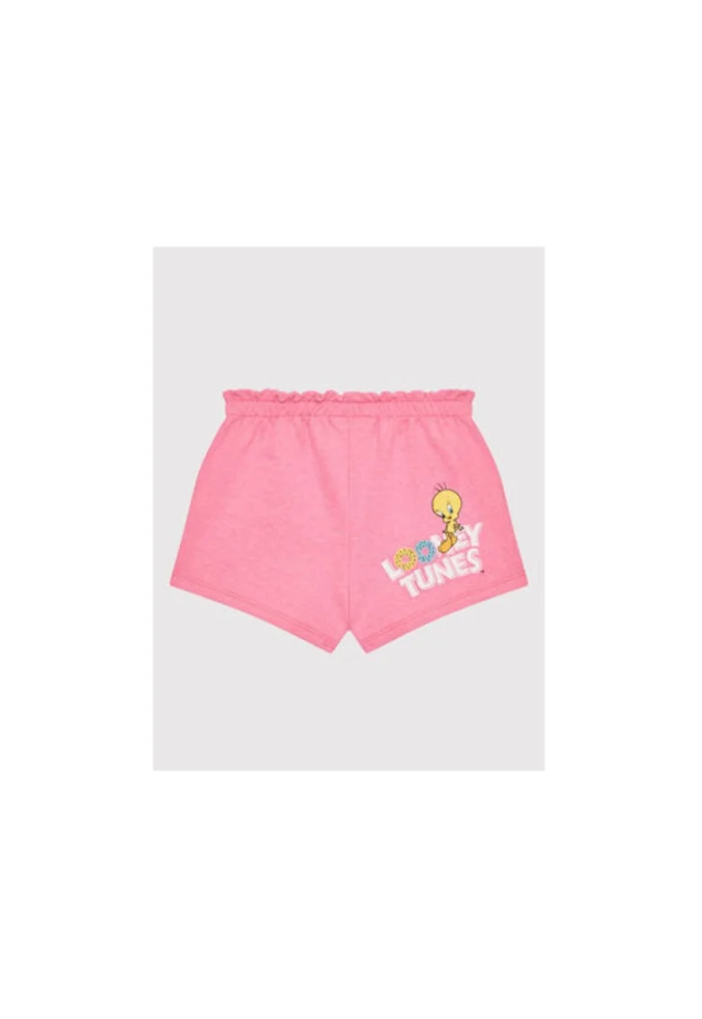Pantaloni scurti fete,  300129579, Poliester/Bumbac, Roz, Roz