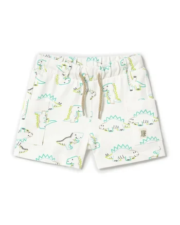 Pantaloni scurti sport baieti  1244 15, Bumbac, Ecru, Ecru