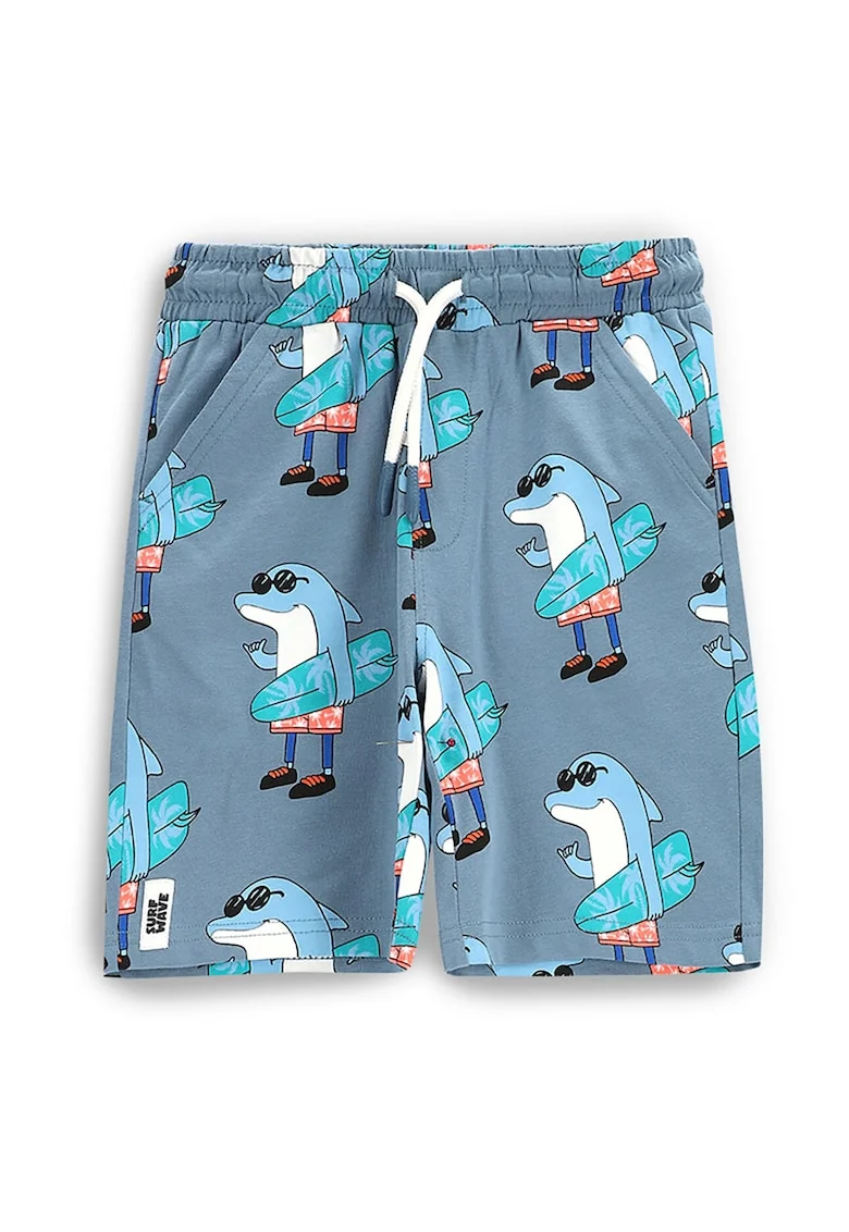 Pantaloni scurti sport baieti  WC5121502HBK, Bumbac, Albastru, Albastru