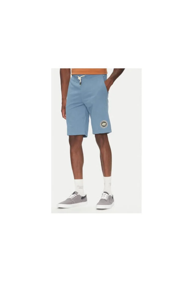 Pantaloni scurti sport barbati  EQYFB03395, Bumbac/Poliester, Albastru, Albastru