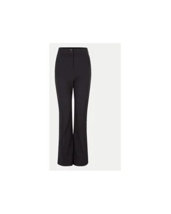 Pantaloni ski dama,  304335907, Poliester reciclat/Poliester/Elastan, Negru, Negru