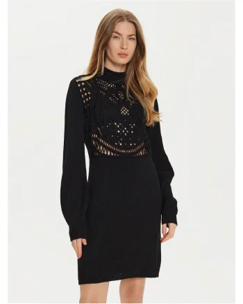 Rochie tricotata, de dama  neagra