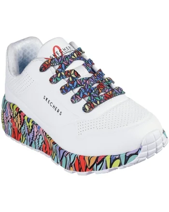 Pantofi sport copii  Uno Lite-subtle Love, 29, Alb