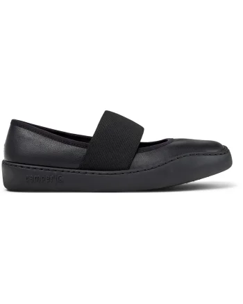 Balerini de piele Peu Touring, Negru
