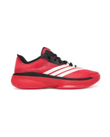 Pantofi din material textil cu model colorblock si sireturi pentru baschet
