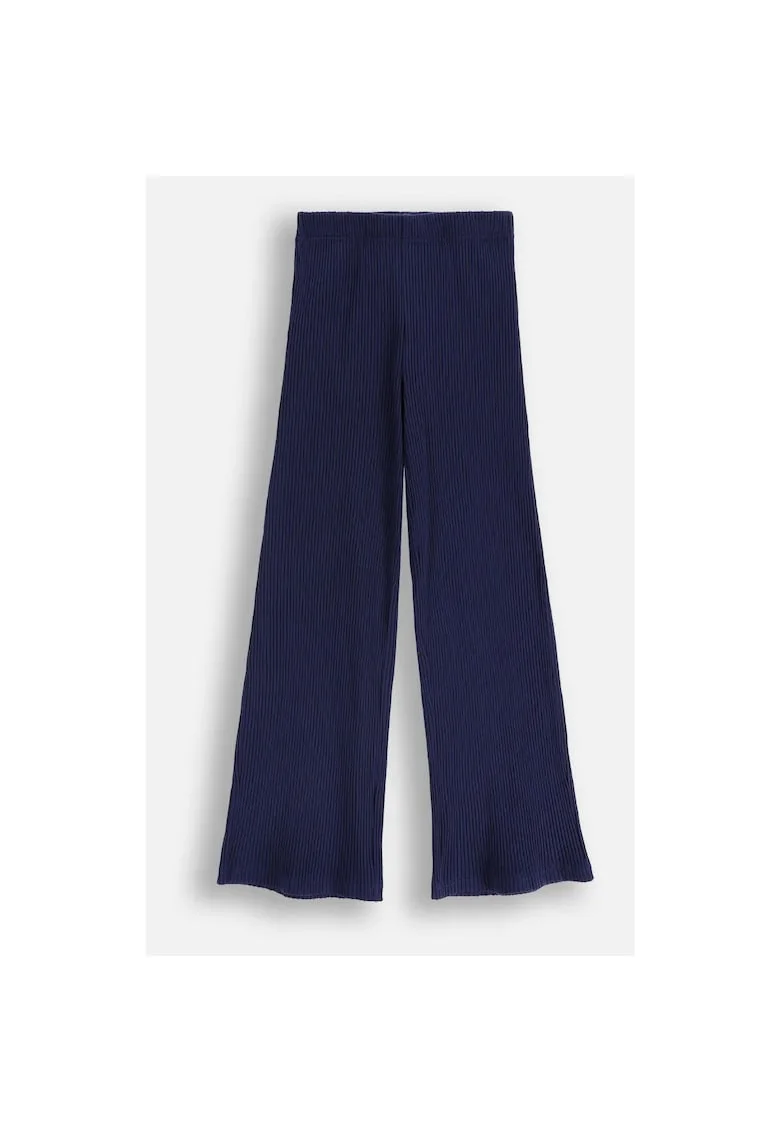 Pantaloni evazati striati