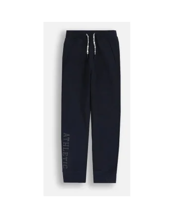 Pantaloni sport cu buzunare oblice si snur pentru ajustare