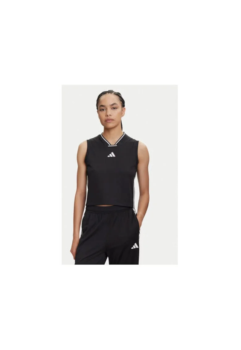 Top sport lifestyle cu decolteu in V