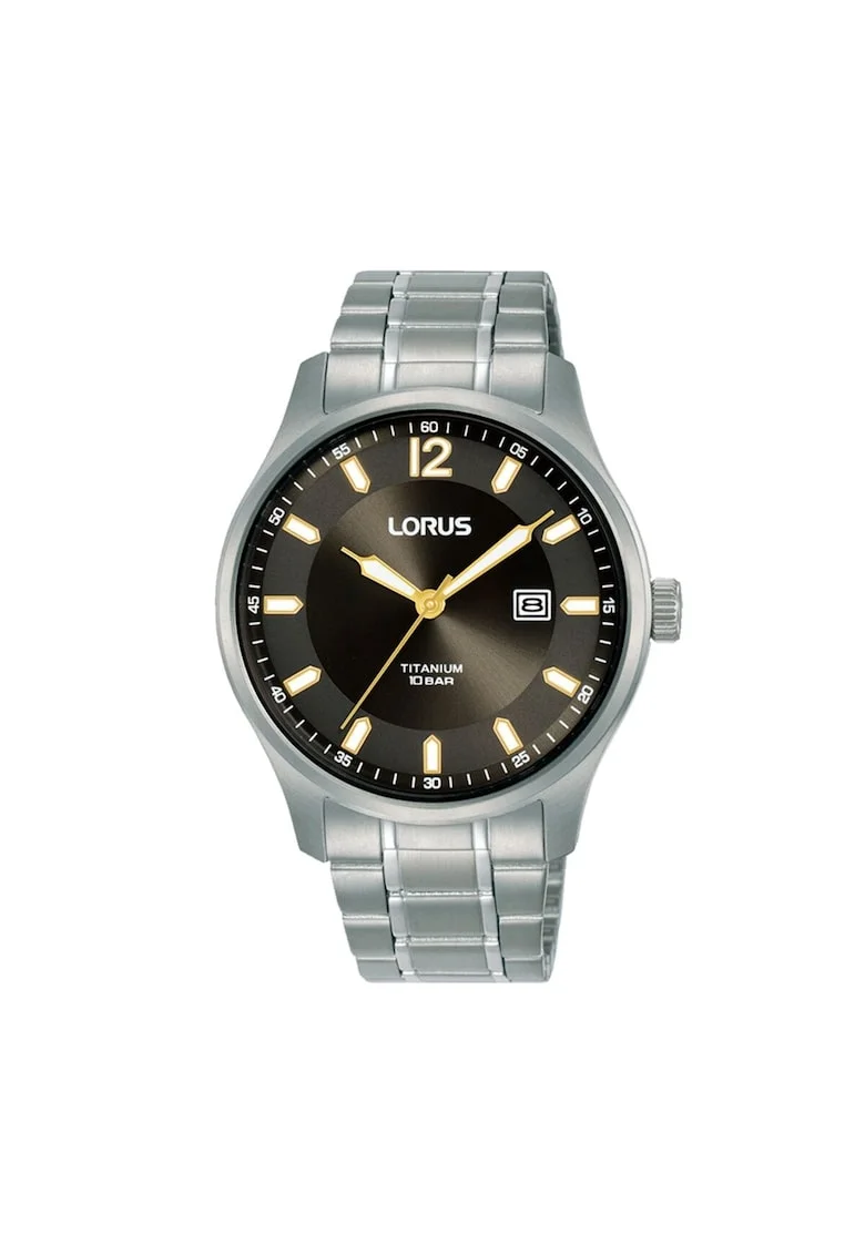 Ceas Barbati  RH999QX9 Negru Argintiu (Ø 40 mm)