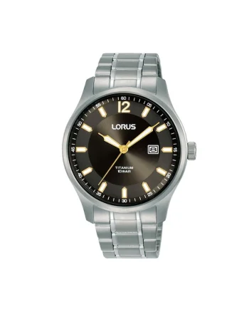 Ceas Barbati  RH999QX9 Negru Argintiu (Ø 40 mm)