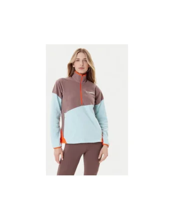 Hanorac din fleece cu guler inalt