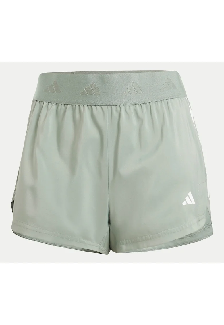 Pantaloni scurti sport cu talie elastica si colanti