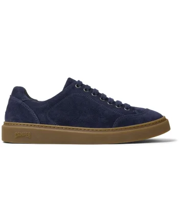 Pantofi sport Twentyfive din piele intoarsa cu brant moale, Albastru