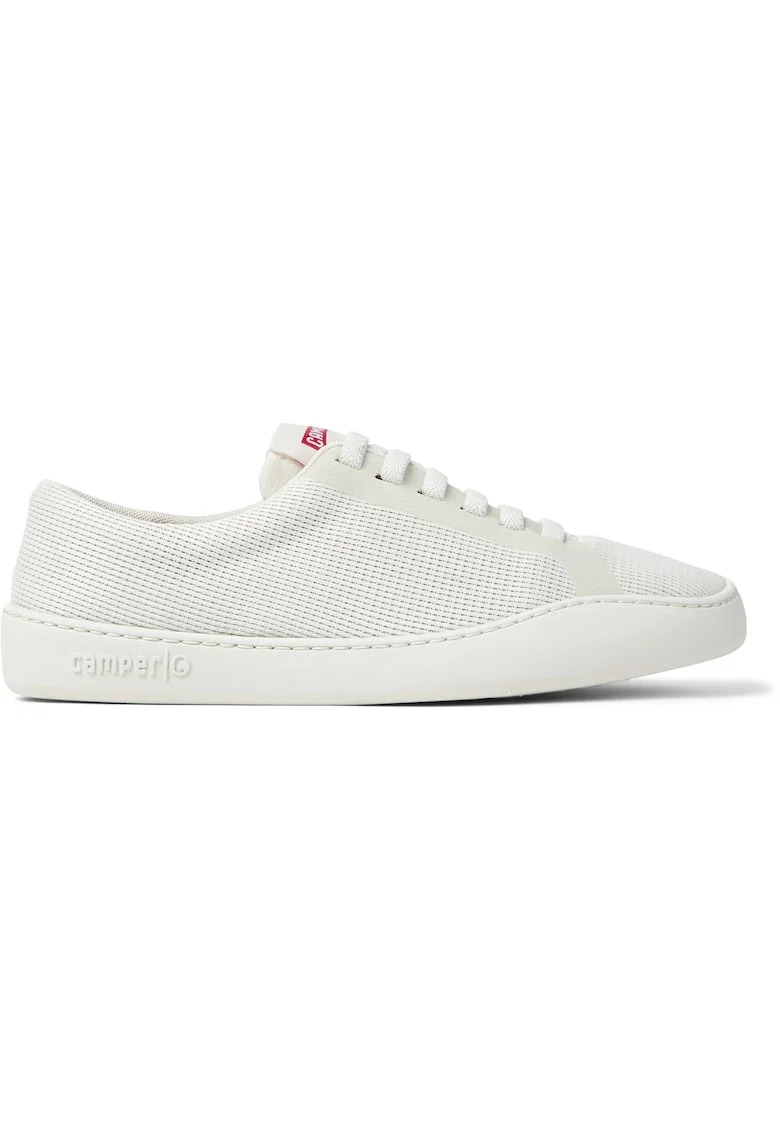 Pantofi sport Peu Touring din material textil cu branturi cu amortizoare, Alb/Alb murdar