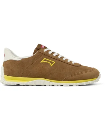 Pantofi sport Drift Walk din piele intoarsa, Maro