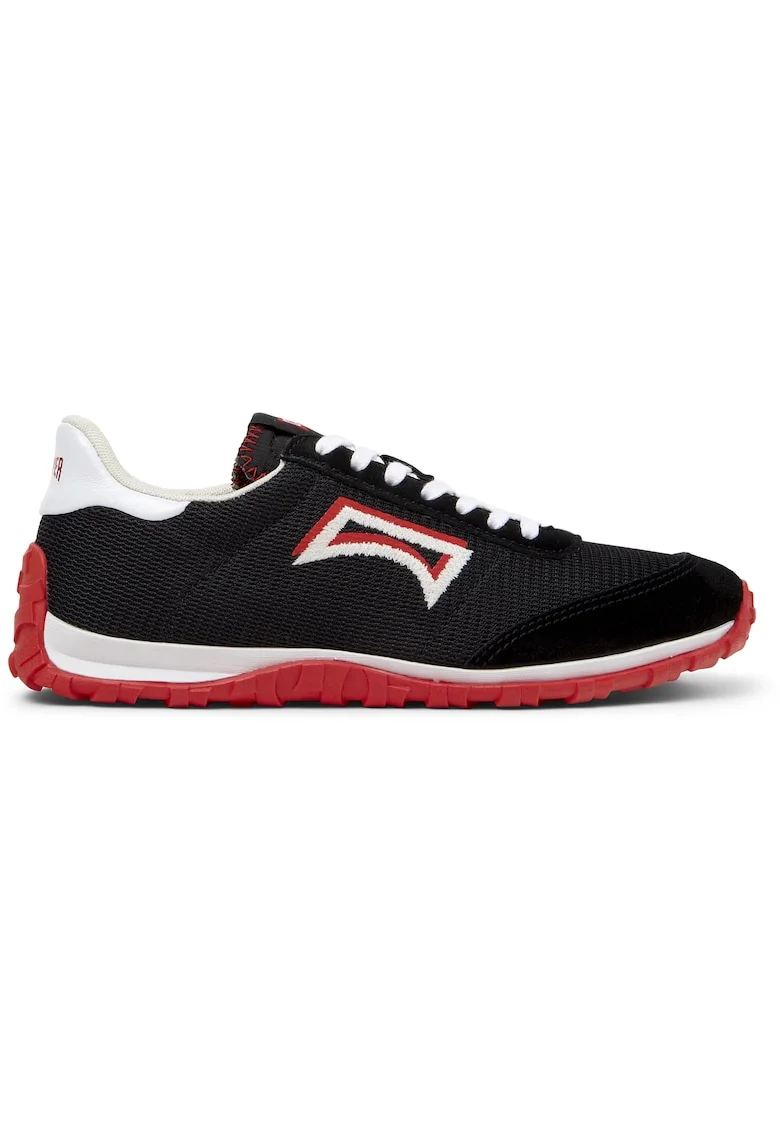 Pantofi sport Drift Walk cu garnituri din piele intoarsa, Negru