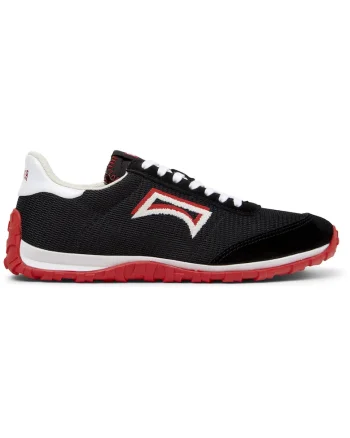 Pantofi sport Drift Walk cu garnituri din piele intoarsa, Negru