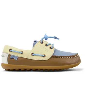 Pantofi barcuta din piele Peu Cami 241639, Maro