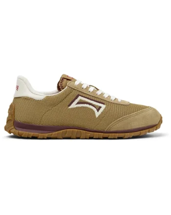 Pantofi sport Drift Walk cu garnituri din piele intoarsa, Maro