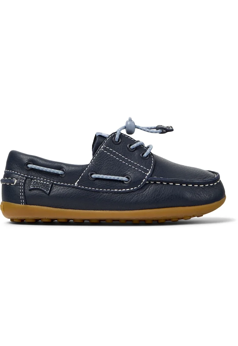 Pantofi barcuta din piele Peu Cami 241639, Albastru inchis