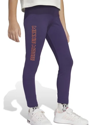 Colanti din amestec de bumbac cu imprimeu text, Violet/Portocaliu mandarina