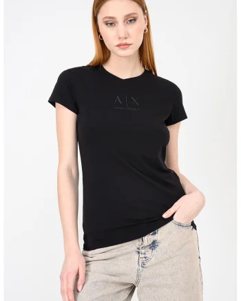 Tricou slim fit, Negru