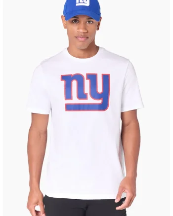 Tricou New York Giants NFL, Albastru royal/Alb optic