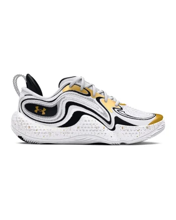 Pantofi sport barbati  303778316, Sintetic/Textil, Alb, Auriu/Negru stins/Alb optic