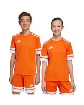 Tricou sport copii  Squadra 25, portocaliu, pentru fotbal