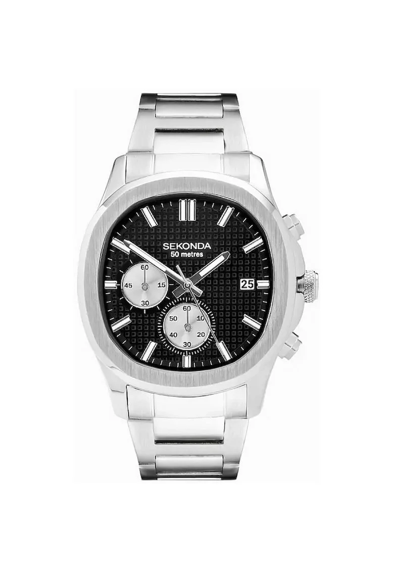 Ceas barbatesc  Octaire, mecanism quartz, metal, 40mm