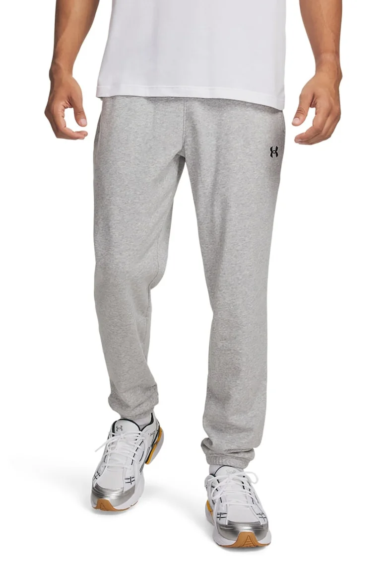 Pantaloni de trening usori din amestec de bumbac Rival, Gri deschis