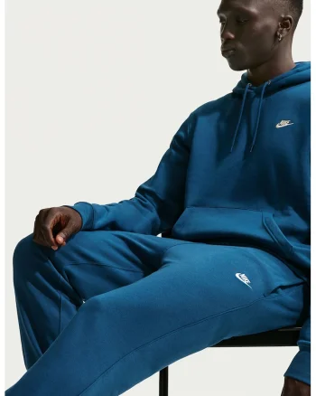 Pantaloni de trening din amestec de bumbac cu logo, Albastru