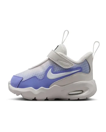 Pantofi sport Air Max Nova din piele ecologica si plasa, Albastru lavanda/Alb murdar