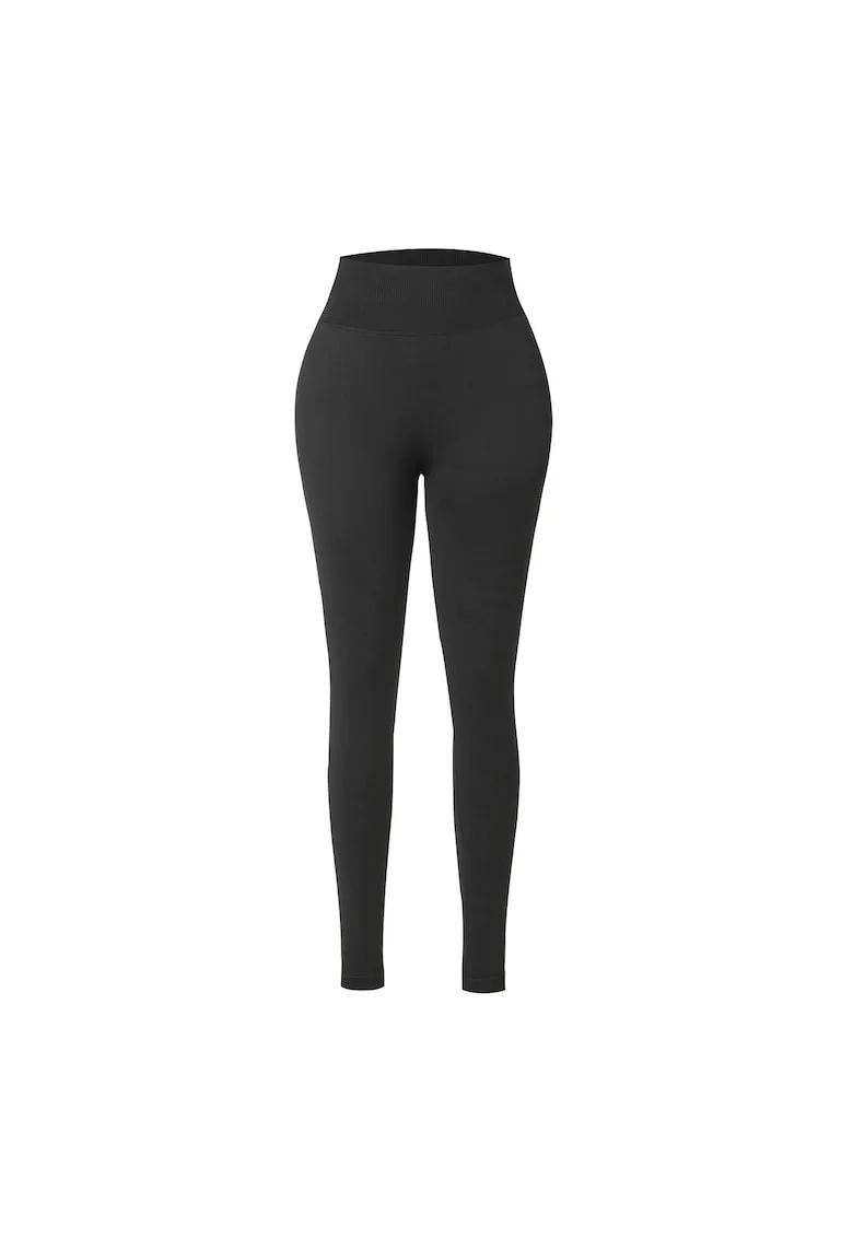 Colanti cu talie inalta Flex, Negru