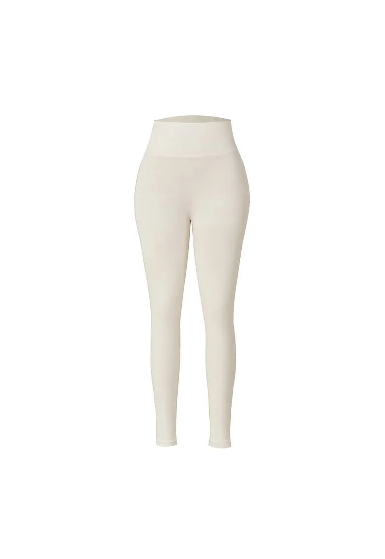 Colanti cu talie inalta Flex, Bej deschis