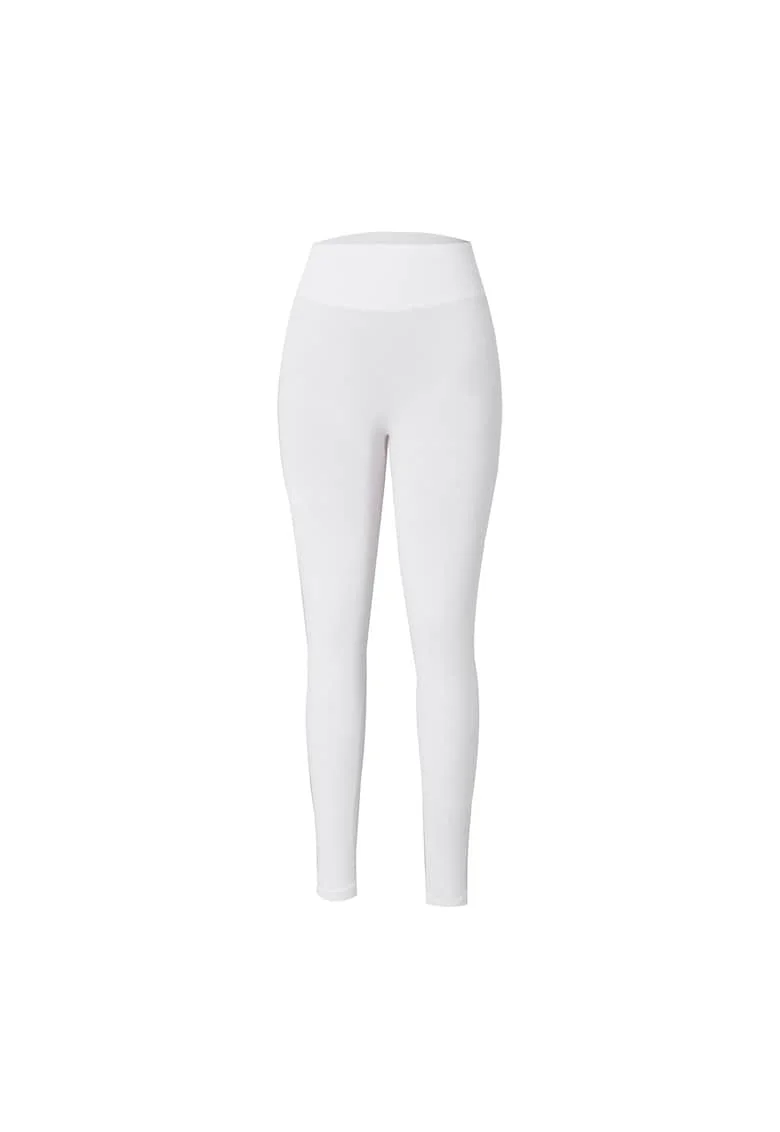 Colanti cu talie inalta Flex, Alb